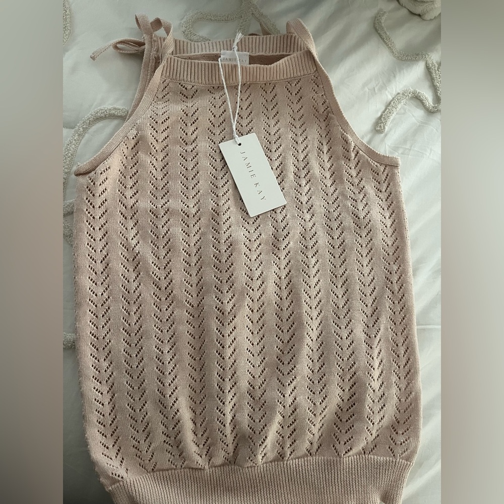 Jamie Kay sweater tank size 9 girls (NEW)